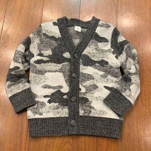 Gap Camo Cardigan Size 2T 